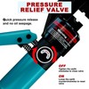 Tivorex Hydraulic Crimping Tool with 9 Dies, Battery Cable Lug