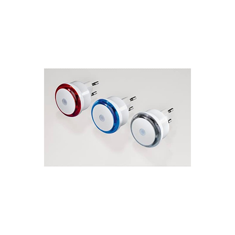 Hama LED Night Light for Socket, Night Sensor (Orientation Light,