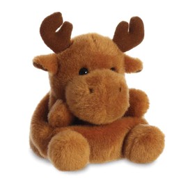 Aurora World Aurora 99132 Palm Pals Reindeer, 13 cm, Soft Toy, Brown