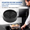 VIOKS Activated Carbon Filter Cooker Hood Filter 125 mm Diameter