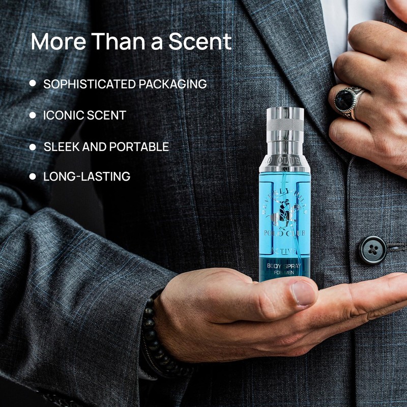 Beverly Hills Polo Club Body Spray for Men - BHPC
