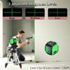 Laser level with tripod home improvement picture hanging tool,Green Cross
