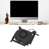 Laptop Cooling Fan Aluminum Alloy ABS Light Weight Easy Mounting