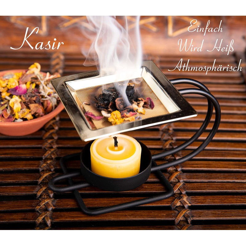 BERK *Kasir Black Gold* An Incense Burner for Incense Smoking