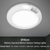 Motion Sensor Battery Operated Lights Indoor Awanber Wireless LED Closet