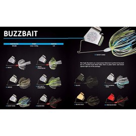 War Eagle WE14BB70 War 1/4 Buzzbait Black