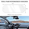 SHMZK 2PCS EZ Pass Holder, Transponder Ezpass Holder with Strong