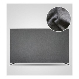 Plain TV Cover Cover 75 in Screen Monitor Dust Blocking 75in/deep gray