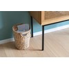 Decorasian Waste Paper Basket Storage Braided Made of Water Hyacinth
