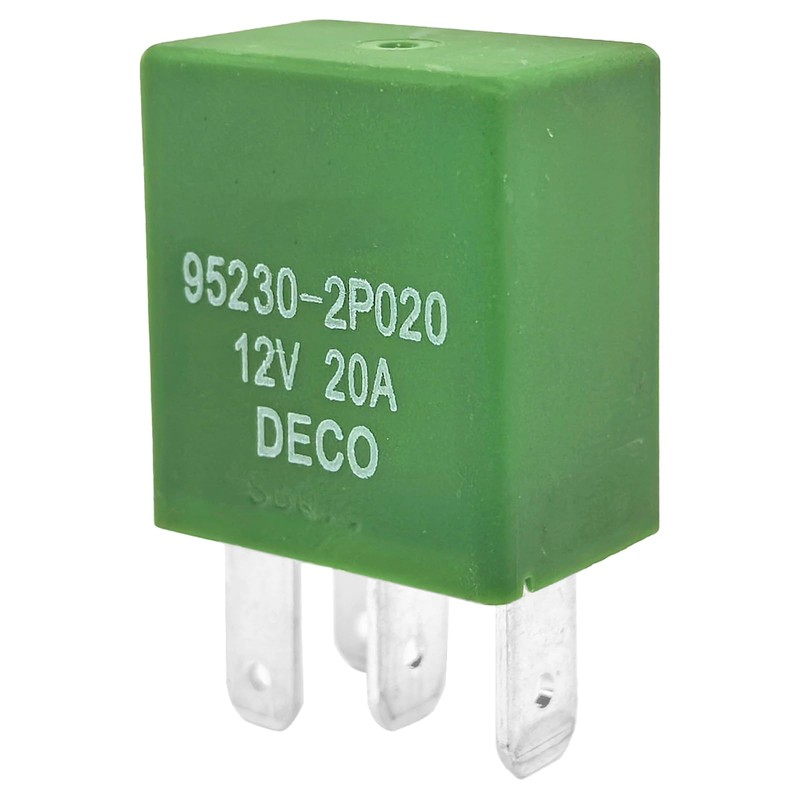 3-Pack 95230-2P020 Relay 12VDC 20A 4-Pin SPST - Compatible with
