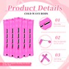 160 Pcs Perm Rods for Long Short Hair Plastic Rollers,