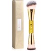 DUcare Foundation Brush Contour Bronzer Makeup Brush Double Ended Self
