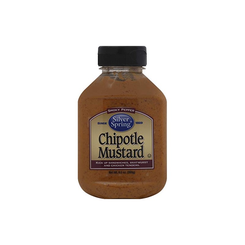 Silver Springs Mustard, Chipotle, 9.5 oz