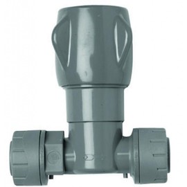 Polyplumb 25mm x 15mm MDPE Polyfast Stopcock - PB262515