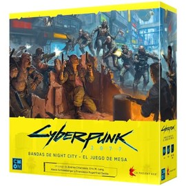 CMON Cyberpunk 2077 Night City Bands  Juego de Estrategia para Adultos y Adolescentes  a Partir de 14 años  de 1 a 4 Jugadores  90-120 Minutos por... 
