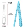 DORKEIXIA Shark Fin Ocean Dangerous Marine Men'S Novelty Tie Necktie