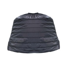 TNUEM Crinolina Para Vestido de 15 Victorian Rococo Pannier 9 Hoops Skirt Petticoat Plus Size Black