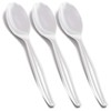 Kaya Elegant Black Plastic Serving Spoons (Pack of 5) -