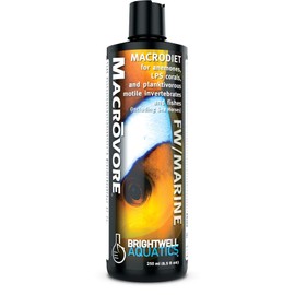 Brightwell Aquatics Macrovore - Food for Anemones, LPS Corals & Planktivorous Motile invertebrates & Fishes, 250 ml