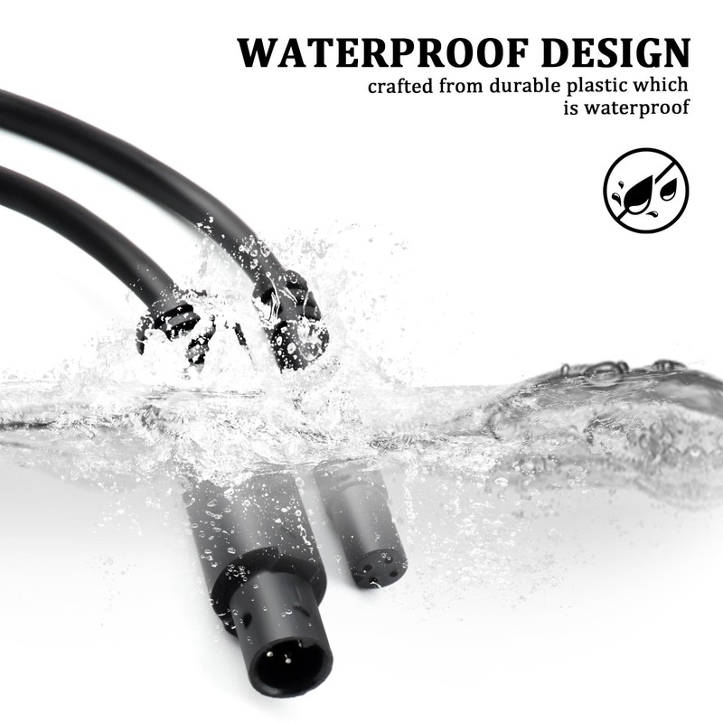 wedfish 10Ft 4 Pin Backup Camera Extension Cable,3mm Thickened DC
