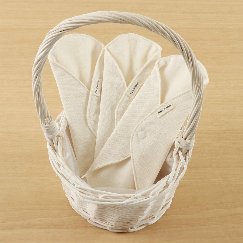 NaturaMoon Organic Gauze Fabric Oiling Liner, 1 Sheet, Organic Liner,