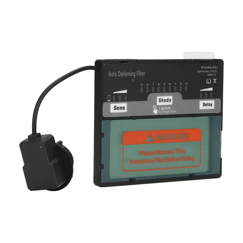 Auto Darkening Filter, Auto Welding Lens Welding Cover Adjustable Solar