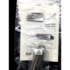 BROOKS INSTRUMENT LL18: BROOKS INSTRUMENT 5848 MASS FLOW ELEMENT 2 MICRONS 5848A2V1