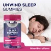 HILLTEN HEALTH Unwind Sleep Support Gummies for Adults - Formulated