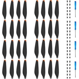 (32pcs)Propellers for DJI Mini 3 Drone Accessories, Low noise & Quick-Release Blade for DJI Mini 3, Replacement Light Props for DJI Mini 3 Wings Blades | Screws | Screwdrivers (NOT for DJI Mini 3 Pro)