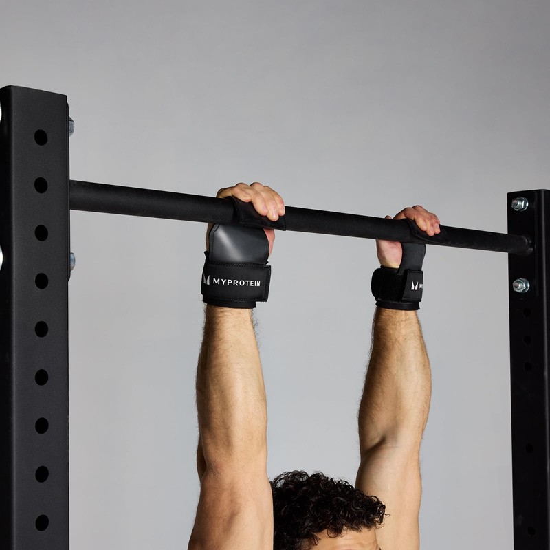 Myprotein Heavy-Duty Lifting Grips – Padded Wrist Support for Strength