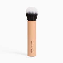 + Lux Unfiltered - Face Blending Brush for Makeup - Blush, Bronzer, Contour, and Foundation Brush for Liquids or Creams - For Buffing & Stiffiling - Vegan & Cruelty Free Synthetic Bristles