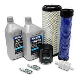 RUSSO Tune Up Kit SAE 10W-40 for Kohler Engine CH18-CH25 CH730-CH750 CV18-CV25