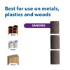 Dremel 48-Piece 1/4" Sanding Band Kit, Includes 60, 120, and