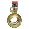 Joywayus Brass Garden Hose Shut Off Valve Full Flow, 3/4"GHT