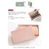 Lujan. LU-92520 Women's Long Wallet, Genuine Leather, beige, (greige)