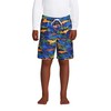 Lands' End B Swim Trunks Navy Multi Sharks Kids Large