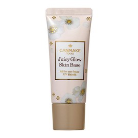 Canmake Juicy Glow Skin Base 01, Beige, 0.7 oz (20 g)