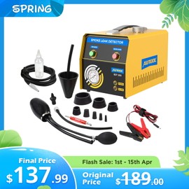 AUTOOL Automotive EVAP Smoke Machine Leak Detector Pipe Vacuum Leak Detection Tester US