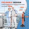 BigAlex Folding Walking Cane with Two Led Lights for Elderly