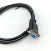 KJCPZYPP DB9 Female to USB B-Port Male Printing Port RS232
