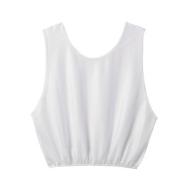 Sportime Mesh Scrimmage Vest - Youth Size - White