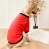 ANIAC Fall Dog Sweater for Medium Dog Girl Boy,Red Big