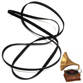 270 mm Belt Drive Belt, Turntable Rubber Band, Phonograph Replacement Belt, Belt for Turntable, Turntable Belt, Recorder Belt Parts, Turntable Belt Drive Belt