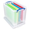 Really Useful Box 19 Liter Plastic Stackable Storage Container w/Snap