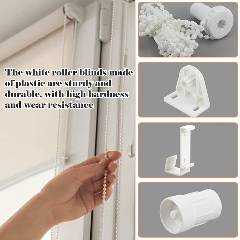2 Kit Roller Blind Holder Window, Pack of 12 Roller