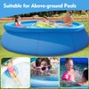 Pool Cover, Round Swimming Pool Cover for Above Ground Pools