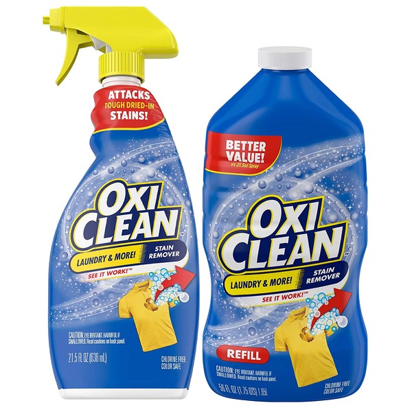 Household OxiClean Laundry Stain Remover Bundle Pack