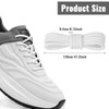 Premium Runde Schnürsenkel, 2 Paar flache Sneaker Schnürsenkel, Runde Gewachste
