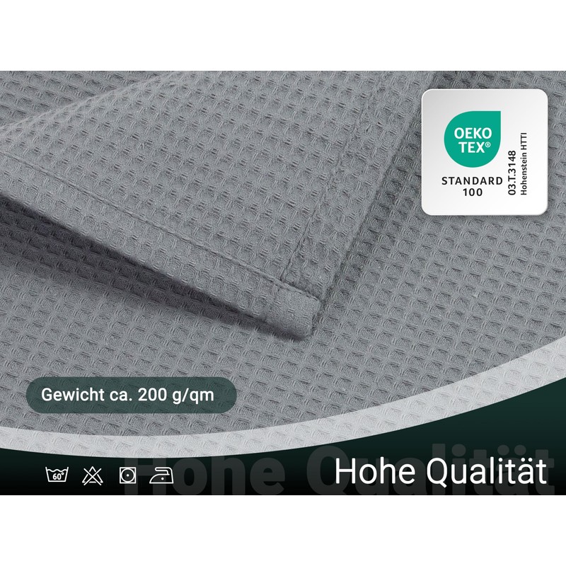 ZOLLNER Cuddly Blanket in 150 x 200 cm – Wrinkle-Resistant