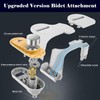 Bidet Attachment for Toilet, ANBSR Ultra-Slim Bidet Attachment Dual Nozzle
